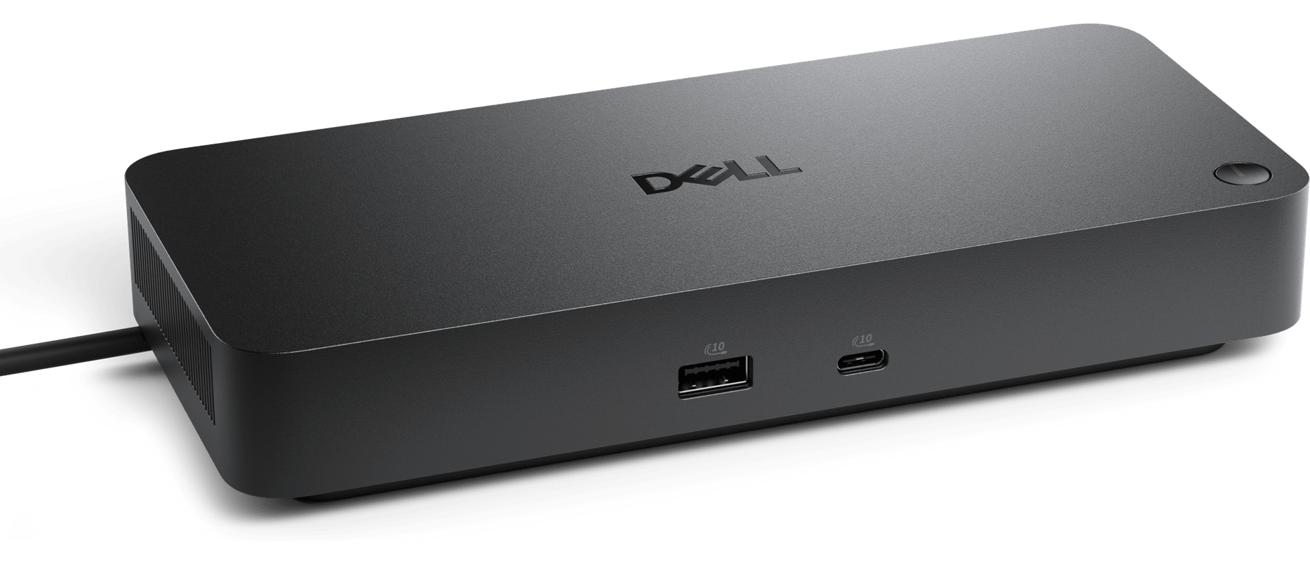 Dock Dell Pro WD25TB5 210-BTMT vista frontal en tres cuartos
