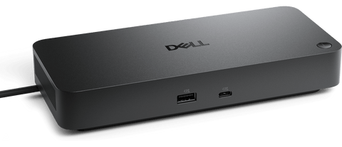 Dock Dell Pro WD25TB5 210-BTMT vista frontal en tres cuartos