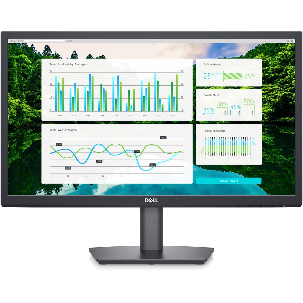 DELL E2223HN 22" 60 HZ VA FHD MONITOR 1920 X 1080 D - SUB HDMI BLACK E2223HNF - SMART BUSINESS