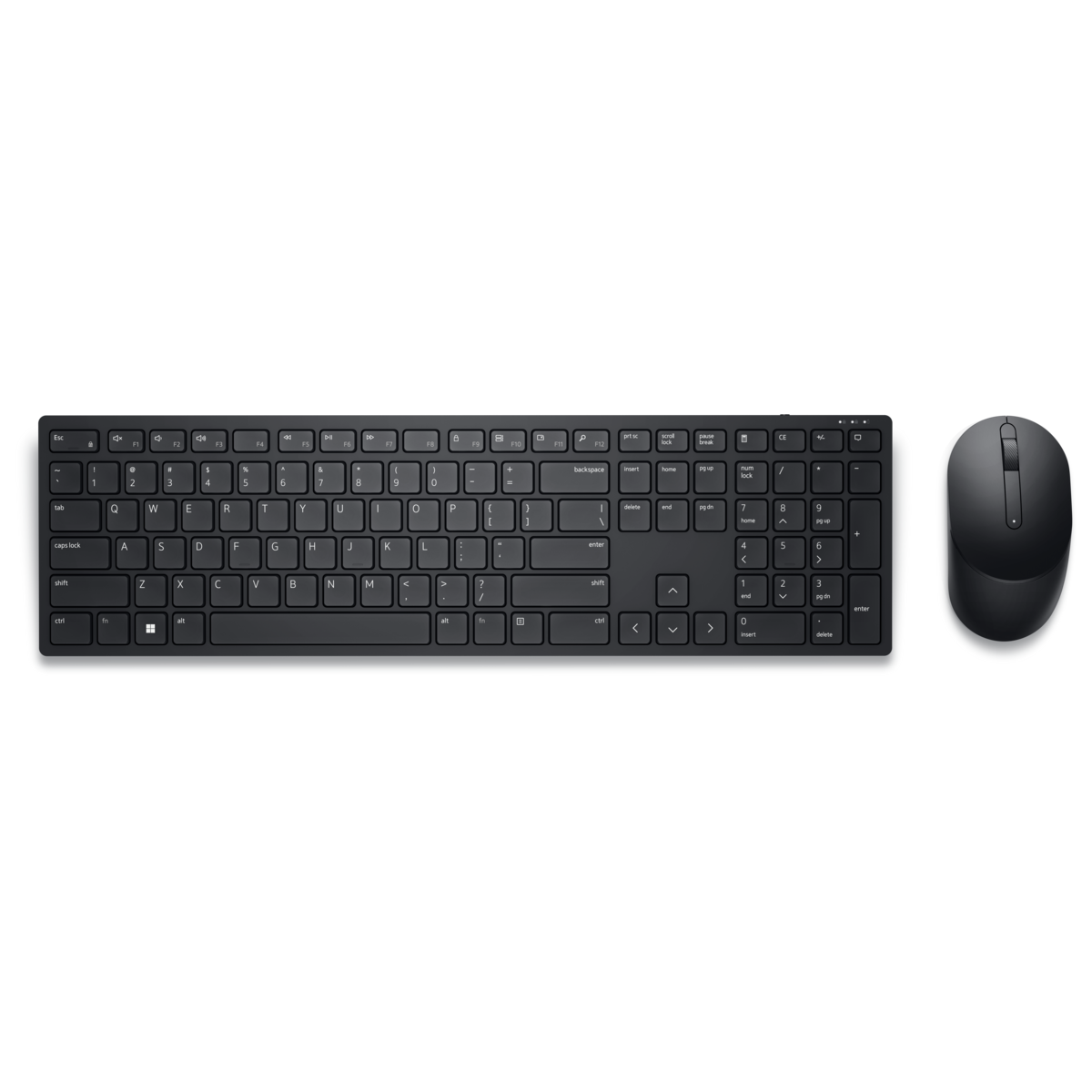 Kit Dell Pro KM5221W negro, imagen referencial del modelo