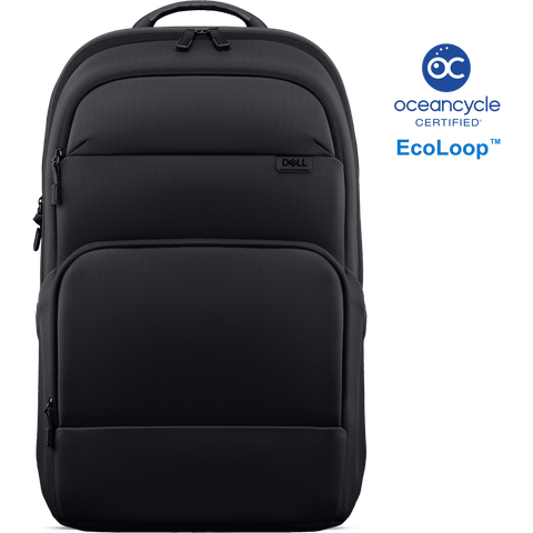 Mochila Dell Pro EcoLoop CP5626 para laptop 14 a 16" 23L, vista frontal
