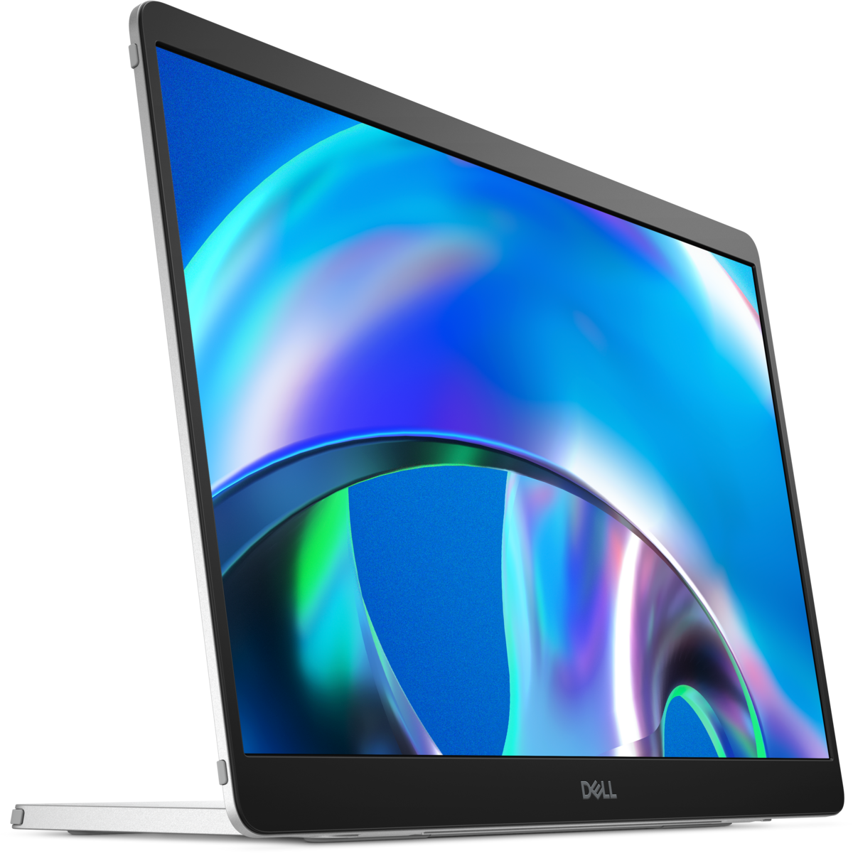 Monitor portátil Dell Pro 14 Plus P1425 de 14 pulgadas, vista frontal inclinada