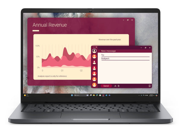 Portátil - Dell Pro 14 PC14250 6DWCJ 35.6cm (14") - Full HD+ - Intel Core 5 120U - 8GB - 512GB SSD - Español Teclado - Negro - Intel Graphics - 1920 x 1200 - Windows 11 Pro de Dell | first_variant_option_1 — Envío inmediato