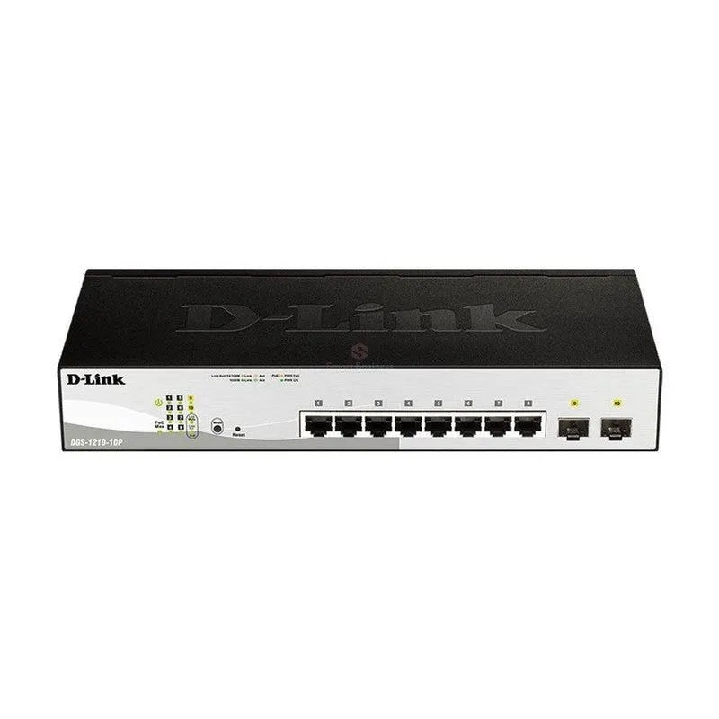 Dgs-1210-10P 10-Port Gigabit Smart Managed Poe Switch 10-Port Poe Web Smart Switch - SMART BUSINESS