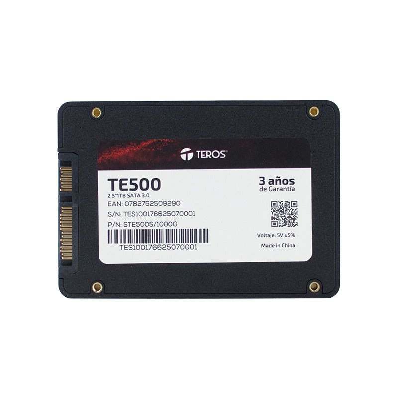 DISCO DE ESTADO SÓLIDO (SSD) TEROS TE500 2.5" SATA 3.0 (6GB/S) 1TB STE500S/1000G - SMART BUSINESS