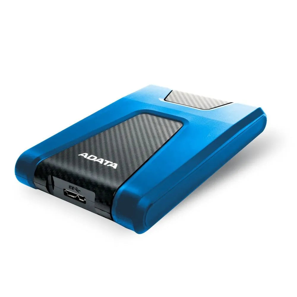 Disco Duro Externo Adata 1Tb Hd650 Anti Golpe (Ahd650-1Tu31-Cbl) Unidad De Almacenamiento Portable | Azul - SMART BUSINESS