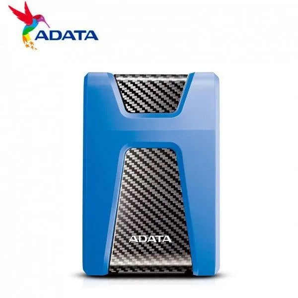 Disco Duro Externo Adata 1Tb Hd650 Anti Golpe (Ahd650-1Tu31-Cbl) Unidad De Almacenamiento Portable | Azul - SMART BUSINESS