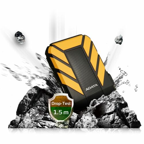 DISCO DURO EXTERNO ADATA HD710 PRO 2.5'', 2TB, USB 3.0, NEGRO/AMARILLO, A PRUEBA DE AGUA Y GOLPES - PARA MAC/PC - SMART BUSINESS