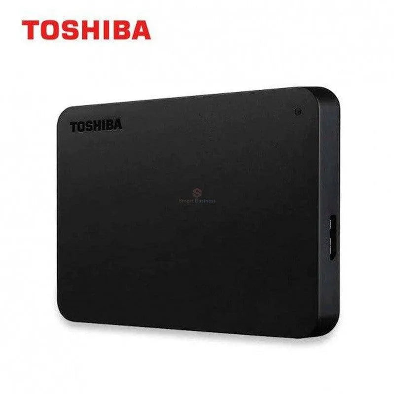 Disco Duro Externo Toshiba 2Tb Canvio Basics (Hdtb520Xk3Aa) Unidad De Almacenamiento Portable | Usb 3.0 | Negro - SMART BUSINESS