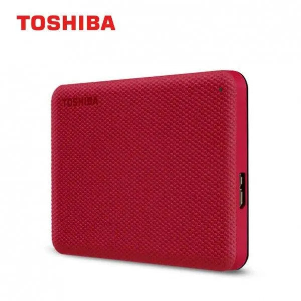 Disco Duro Externo Toshiba Canvio Advance, 1Tb, Usb 3.0, 2.5", Rojo - SMART BUSINESS