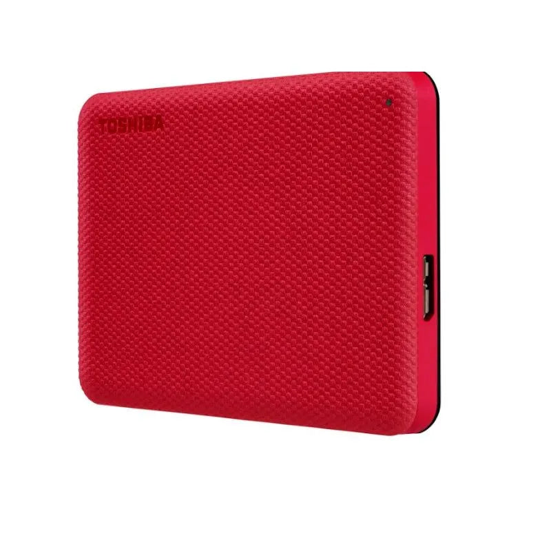 Disco Duro Externo Toshiba Canvio Advance, 1Tb, Usb 3.0, 2.5", Rojo - SMART BUSINESS
