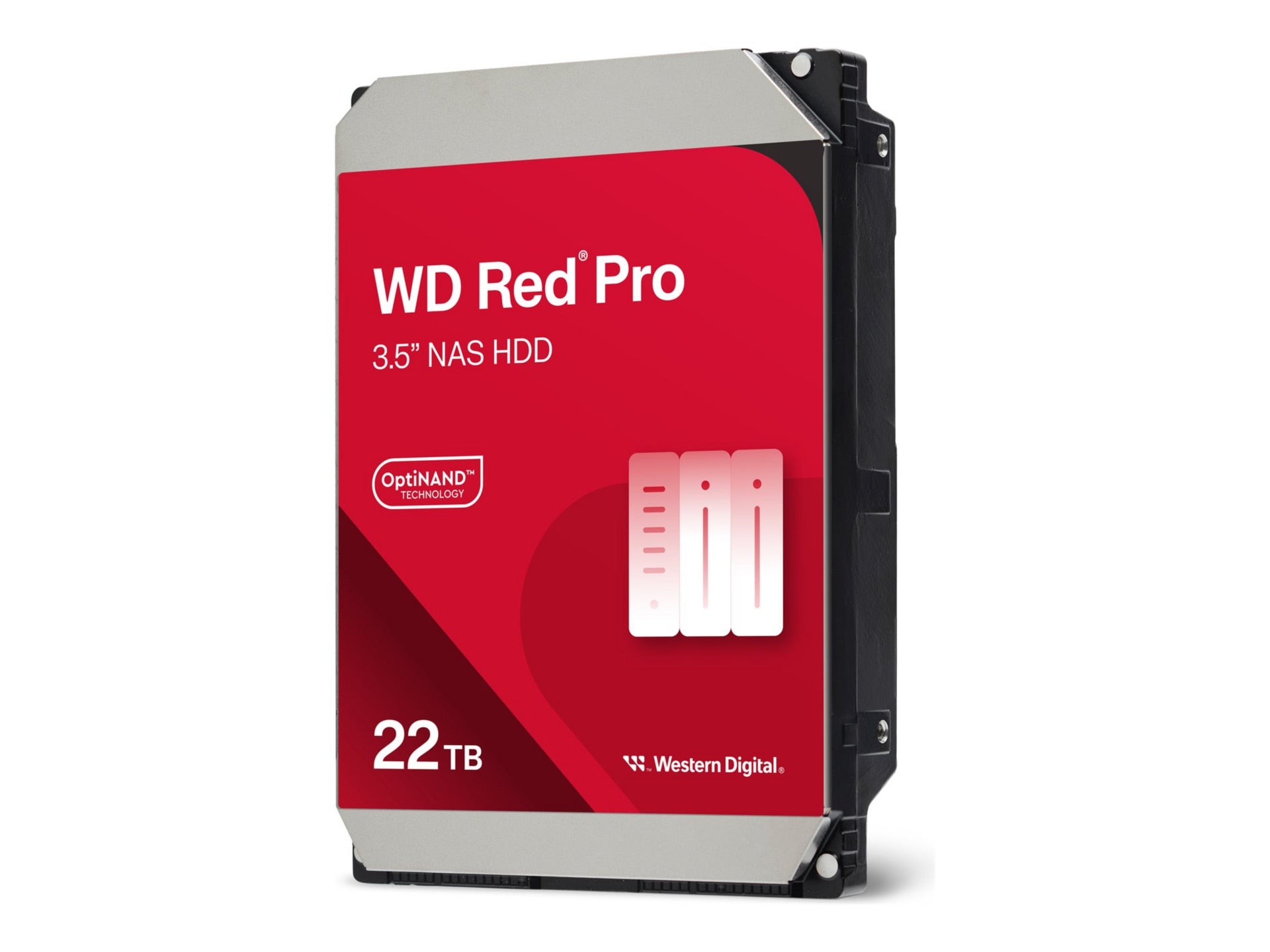 Disco Duro para NAS Western Digital WD Red Pro 3.5'', 22TB, SATA III, 6 Gbit/s, 7200RPM, 512MB Cache WD221KFGX - SMART BUSINESS