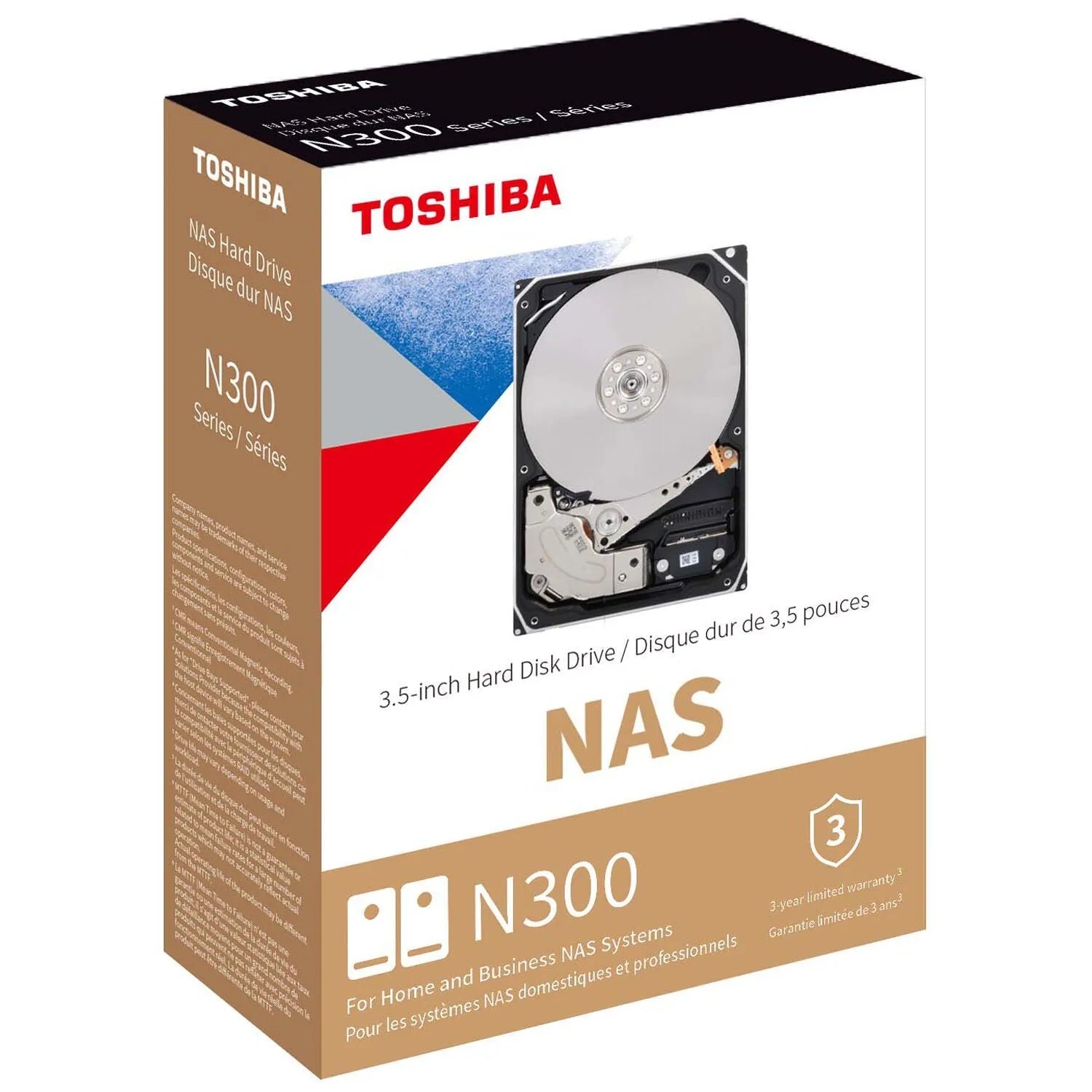 Disco Duro Toshiba N300 Pro Nas, 10Tb, Sata 6.0Gb/S, 7200Rpm, 512Mb Cache, 3.5". - SMART BUSINESS
