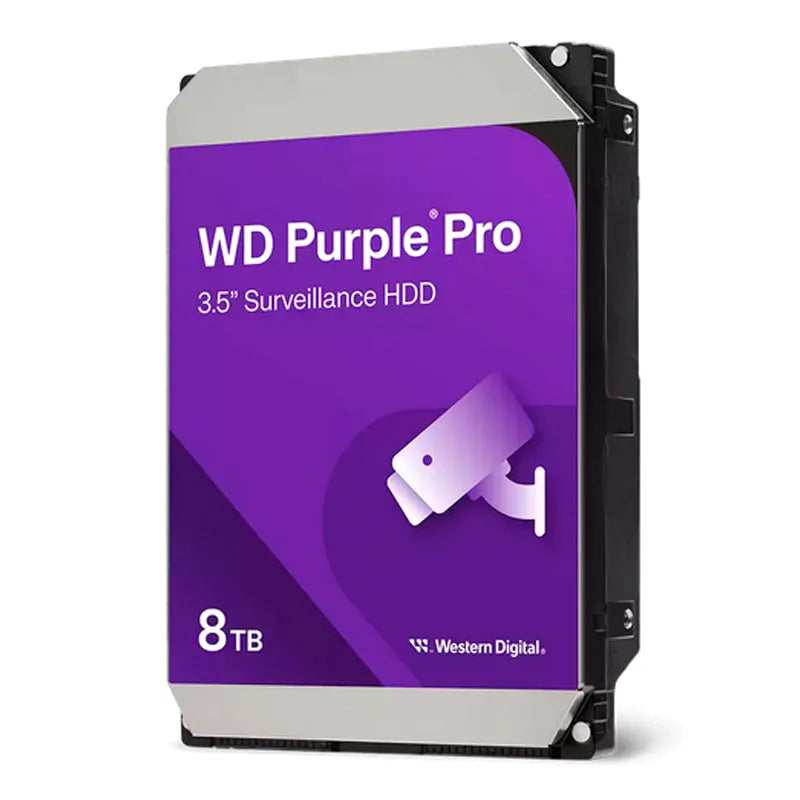 Disco duro Western Digital Purple Pro, 8 TB, SATA, 256MB Cache, 7200RPM, 3.5" - SMART BUSINESS
