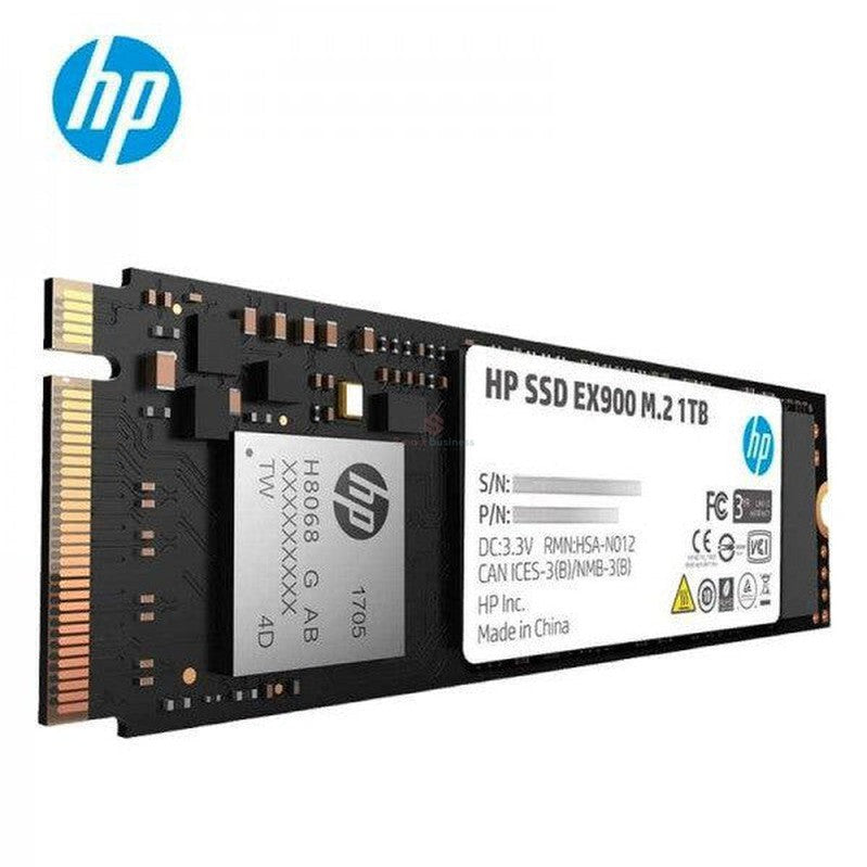 5XM46AA, UNIDAD EN ESTADO SOLIDO HP EX900, 1TB, M.2, 2280, PCIE GEN 3.0 X4, NVME 1.3., HP, SMART BUSINESS