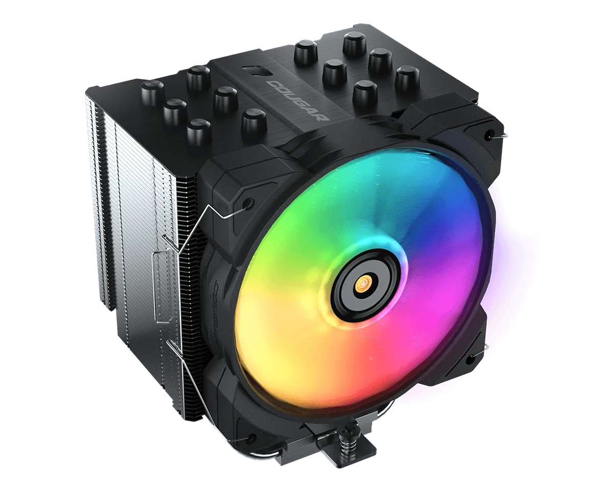 Disipador Cpu Cougar Forza 85 Argb, 120Mm, 600 - 2000Rpm, Negro - SMART BUSINESS