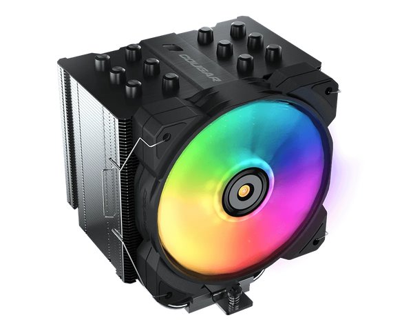 Disipador Cpu Cougar Forza 85 Argb, 120Mm, 600 - 2000Rpm, Negro - SMART BUSINESS