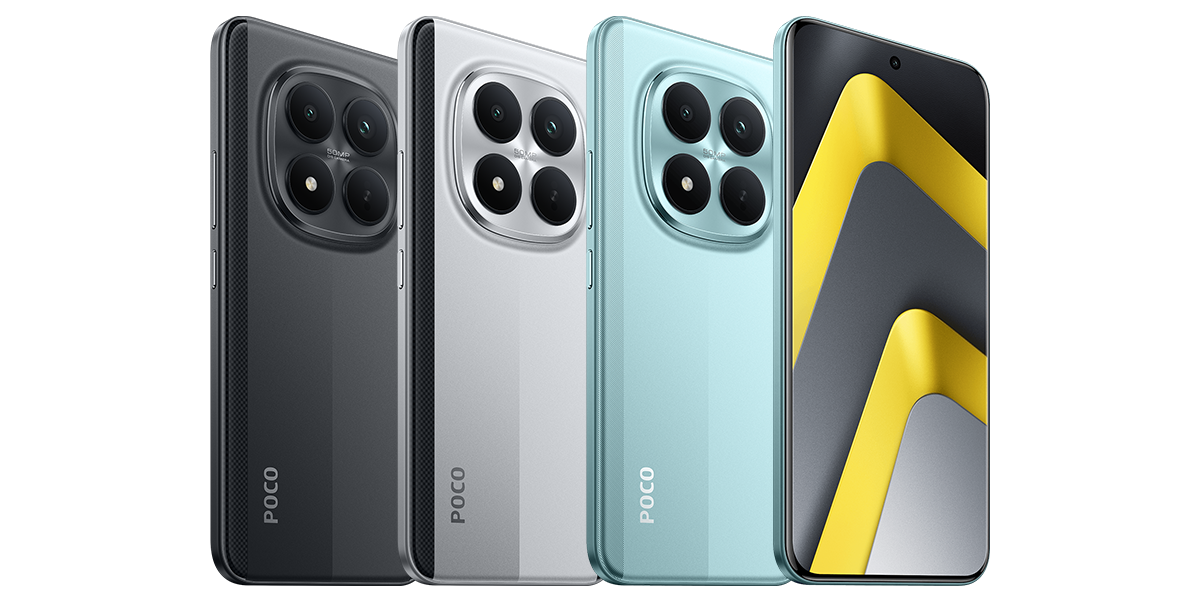 POCO M8 Pro 5G 8GB 256GB smartphone plata en galería oficial