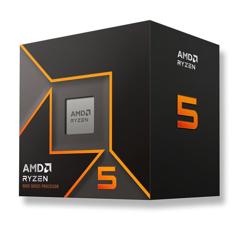 AMD RYZEN 5 9600 BOX AM5 6 NÚCLEOS 12 HILOS 3.8 A 5.2 GHZ 65 W ENFRIAMIENTO WRAITH STEALTH