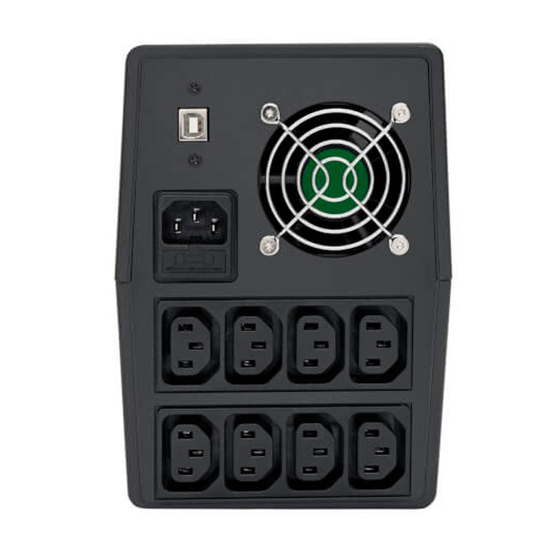 Eaton Tripp Lite OMNIVSX1500 UPS línea interactiva 1.5 kVA/900 W, torre, AVR, 8 salidas IEC C13, monofásico, recarga 8 h, respaldo confiable OMNIVSX1500 - SMART BUSINESS