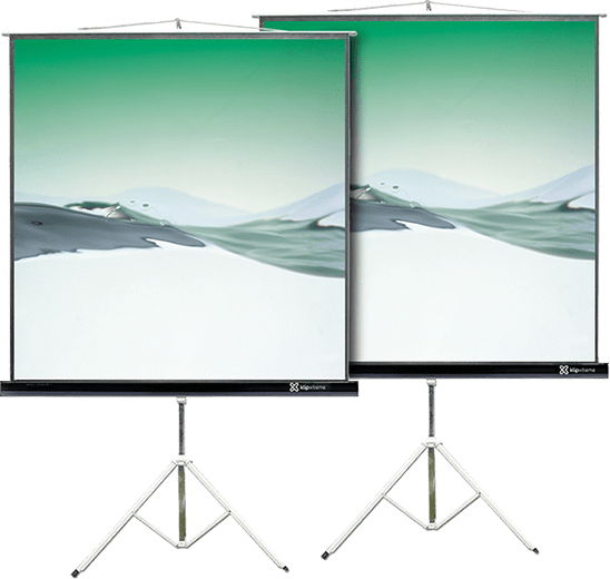 Ecran con trípode Klip Xtreme KPS - 104 120 pulgada (2.40 x 1.80m) KPS-104 - SMART BUSINESS