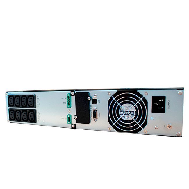 Elise URT-2K UPS 2000VA 1800W URT-2K vista de conexiones