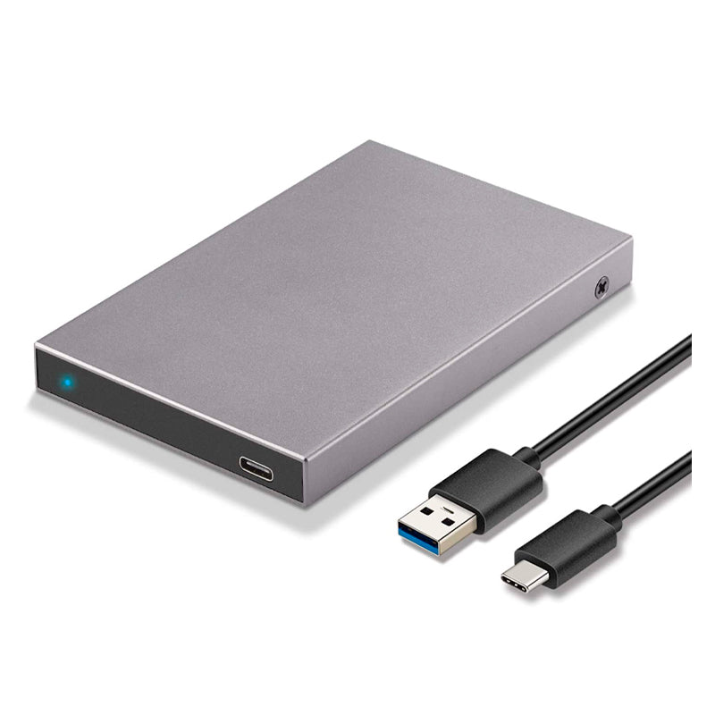 ENCLOSURE SSK HE - C600 – 2.5'', USB - C 3.1 GEN 2 A SATA 6GBPS, ULTRA SLIM, COMPATIBLE HDD/SSD HE-C600 - SMART BUSINESS
