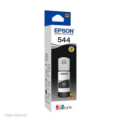 Botella de tinta original Epson T544 negro 65ml T544120-AL - vista del producto