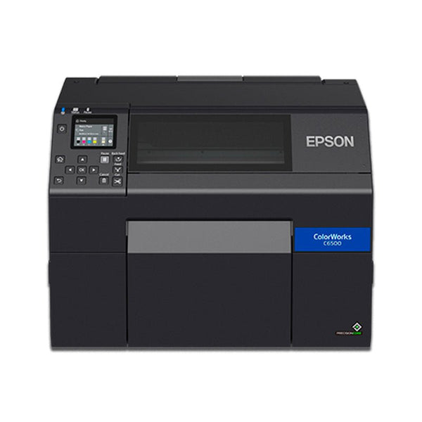 Epson ColorWorks CW - C6500, Impresora de Etiquetas, Inyección, 1200 x 1200DPI, USB 2.0, Negro ― No incluye Tinta Negra, Requiere C13T44B120 y/o C13T44B520, Se Venden por Separado C31CH77101 - SMART BUSINESS