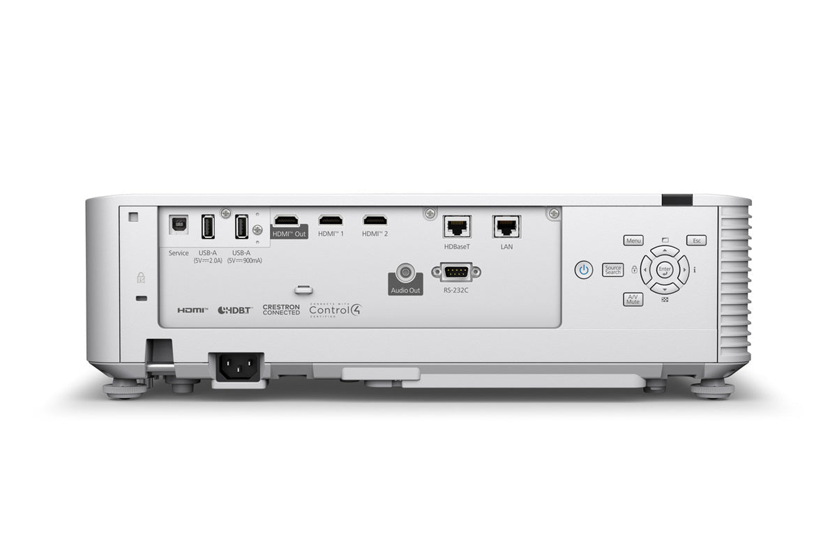 EPSON POWERLITE L690U (V11HB29021) – PROYECTOR LÁSER 3LCD 6 500 LM, WUXGA 1920×1200, ZOOM 1.6×, LENS‑SHIFT, WI‑FI 6/NFC, 30 000 H, HDBASET/HDMI de Epson | first_variant_option_1 — Envío inmediato
