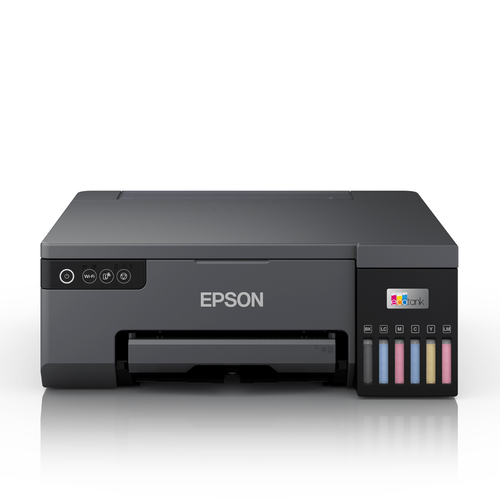 Impresora fotográfica Epson EcoTank L8050 C11CK37301 vista frontal cerrada