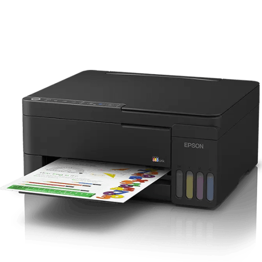 Impresora multifuncional Epson EcoTank L3350 Wi-Fi color negro