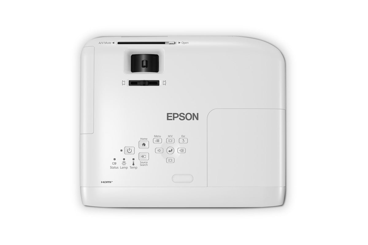 Proyector - Epson PowerLite E24 (V11HB51021) - 3600 Lúmenes - XGA (1024 x 768) - 3LCD - HDMI - 12000 Horas de Epson | first_variant_option_1 — Envío inmediato
