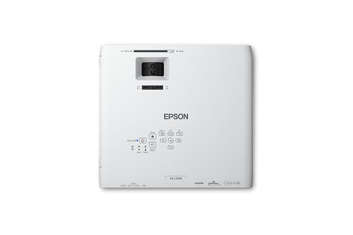 Proyector Epson PowerLite L210W Inalámbrico - Tecnología Láser 3LCD - 4,500 Lúmenes - Resolución WXGA (1280x800) - Relación de Contraste 2,500,000:1 - Hasta 30,000 Horas de Vida - Wi - Fi y Miracast Integrados - V11HA33820 de Epson | first_variant_option_1 — Envío inmediato