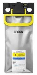 Epson T12P400 Amarillo DURABrite Ultra – Bolsa de tinta pigmentada extra alta capacidad, secado rápido, resistente al agua y decoloración, para WorkForce Pro EM‑C800 T12P400 - SMART BUSINESS