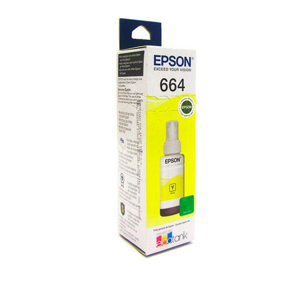 TANQUE DE TINTA (ECOTANK) EPSON 664 AMARILLO 70ML - SMART BUSINESS