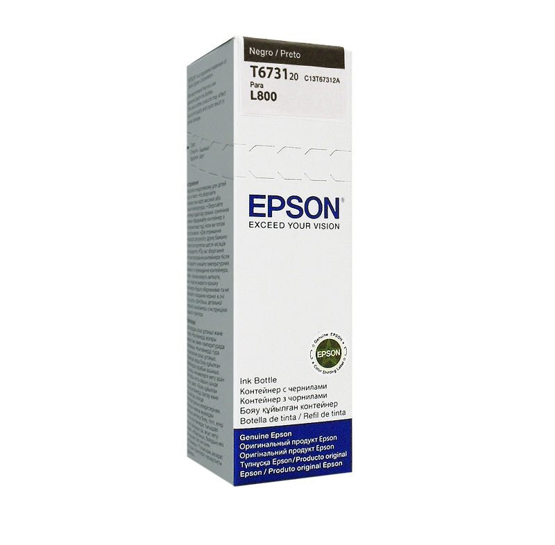 TANQUE DE TINTA (ECOTANK) EPSON 673 NEGRO 70ML - SMART BUSINESS