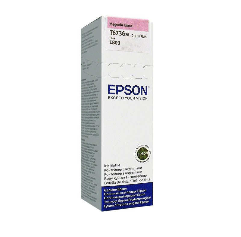 TINTA EPSON T673620-AL LIGHT MAGENTA PARA L800 - SMART BUSINESS