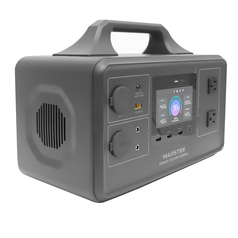 ESTACIÓN DE ENERGÍA PORTÁTIL EXPANDIBLE MARSTEK SATURN PRO SERIES S500PRO