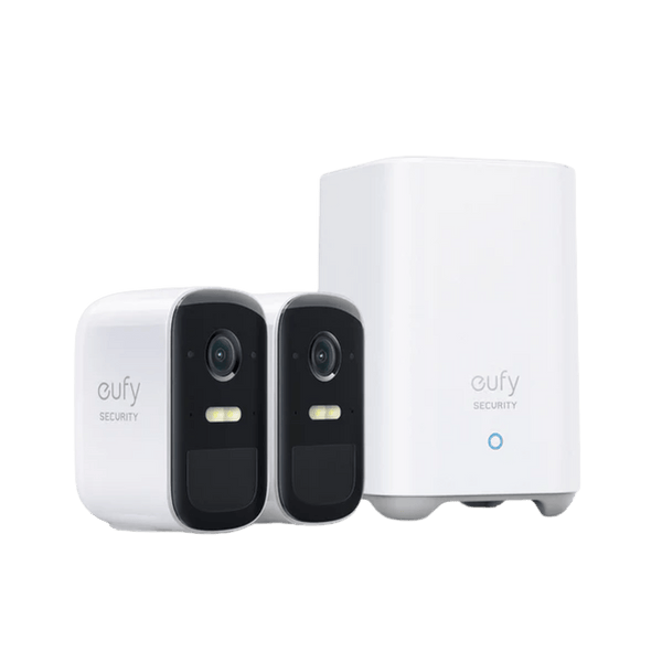 EUFY SIST.DE SEGURIDAD CON 2 CAM./1080P VISI�N NOCTURNA INFRARROJO Y A COLOR/ COMPATIBLE CON ALEXA - GOOGLE ASSISTANT/ DETECCI�N DE HUMANOS T88311D1 - SMART BUSINESS
