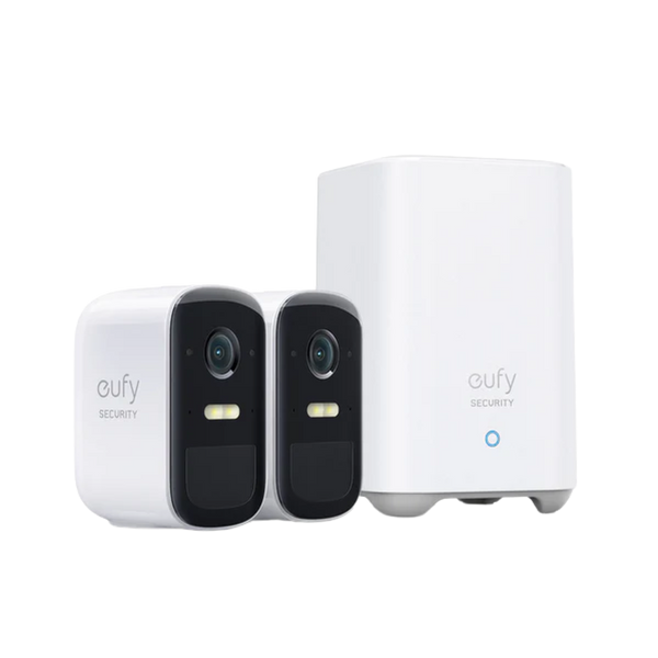 EUFY SIST.DE SEGURIDAD CON 2 CAM./1080P VISI�N NOCTURNA INFRARROJO Y A COLOR/ COMPATIBLE CON ALEXA - - GOOGLE ASSISTANT/ DETECCI�N DE HUMANOS