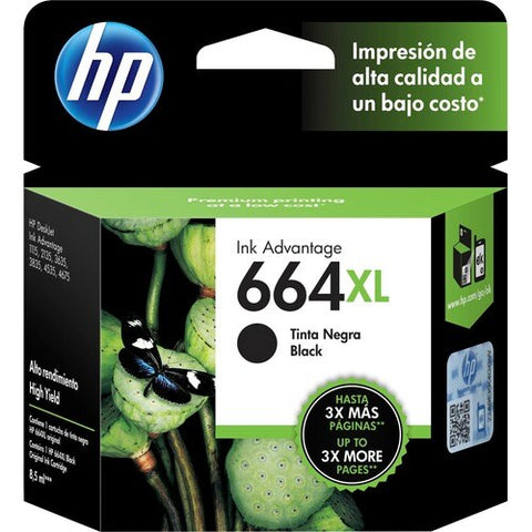 Cartucho de tinta HP 664XL negro F6V31AL
