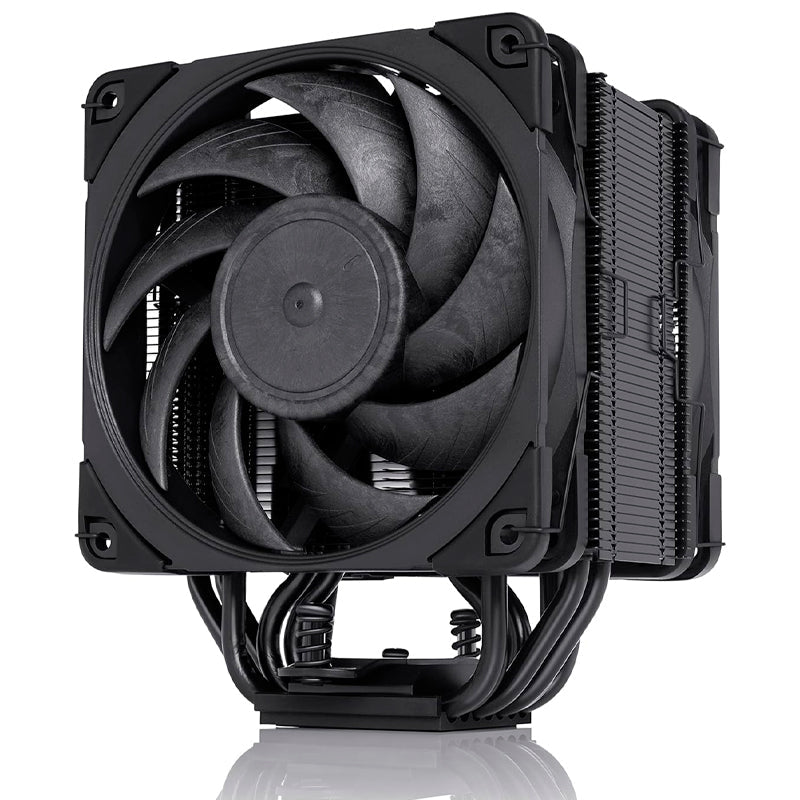 FAN - COOLER NOCTUA NH - U12A CHROMAX.BLACK, DUAL PARA CPU (120MM/NEGRO/22.6 DB) NH-U12A_CHROMAX.BLACK - SMART BUSINESS