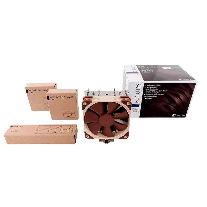 FAN - COOLER NOCTUA NH - U12S, PREMIUM PARA CPU (120MM/MARRON/22.4 DB) NH-U12S PREMIUM - SMART BUSINESS