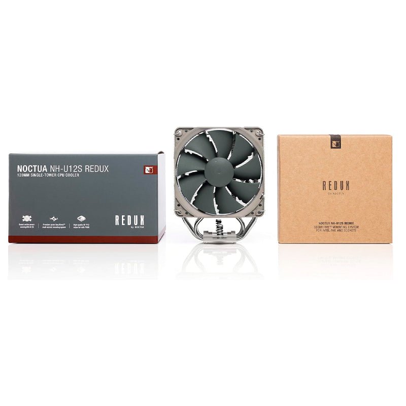 FAN - COOLER NOCTUA NH - U12S REDUX, PARA CPU (120MM/GRIS/25.1 DB) NH-U12S REDUX - SMART BUSINESS