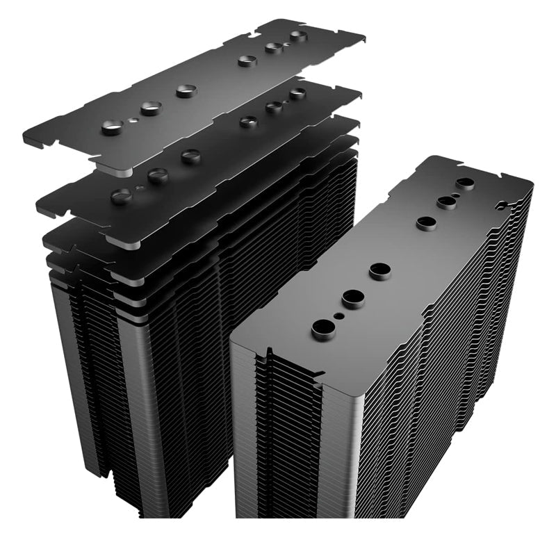 FAN - COOLER PARA CPU PCCOOLER G6 BK, 250W, 4 - PIN PWM, 12VDC, COLOR NEGRO. 2 FANS FAN-G6BK - SMART BUSINESS