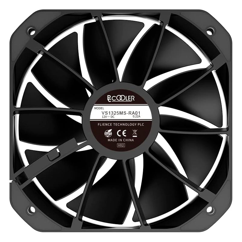 FAN - COOLER PARA CPU PCCOOLER G6 BK, 250W, 4 - PIN PWM, 12VDC, COLOR NEGRO. 2 FANS FAN-G6BK - SMART BUSINESS