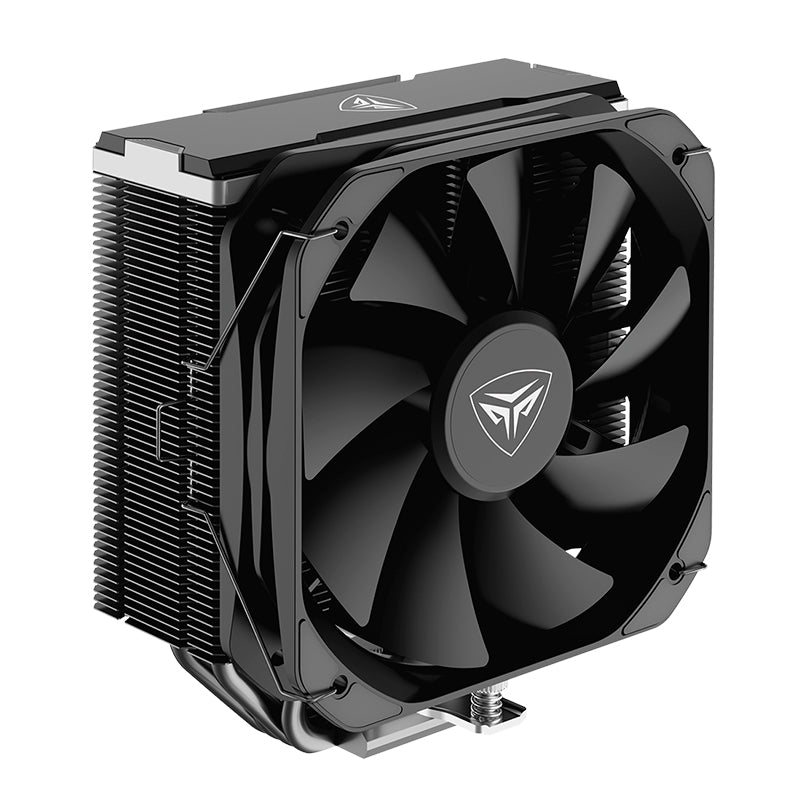 Fan-Cooler para CPU PcCooler K4 BK Challenger, 130mm, 240W, 4-Pin PWM, 12VDC, Color Negro - SMART BUSINESS