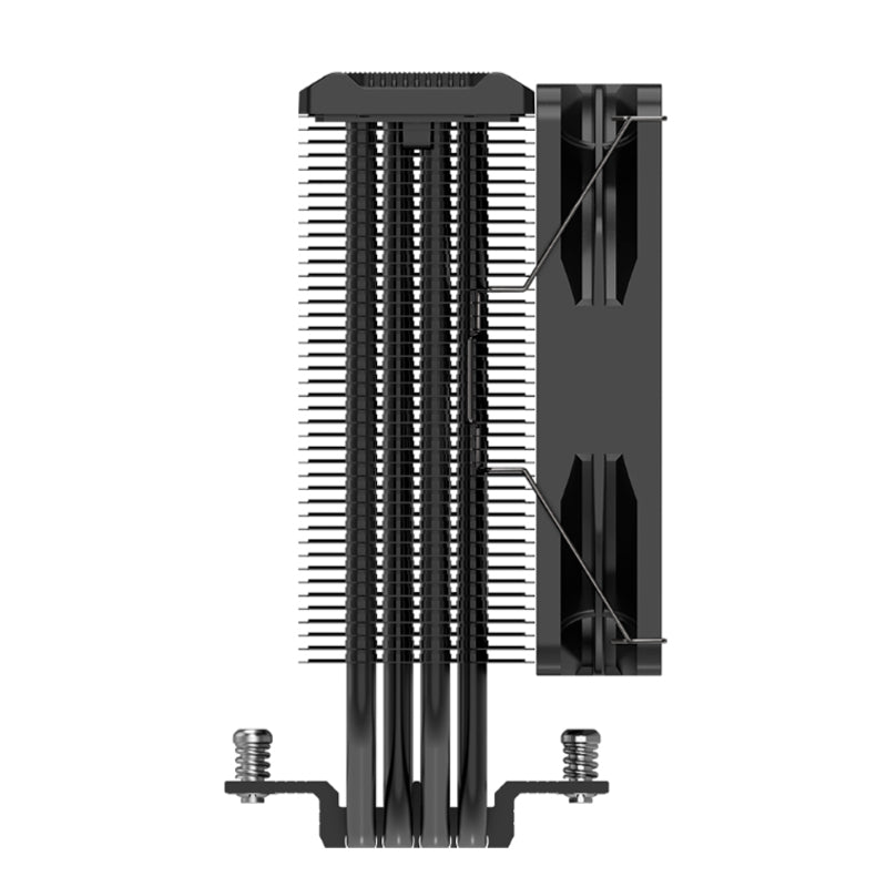 Fan-Cooler para CPU PcCooler PALADIN EX400, 120mm, 180W, 4-Pin PWM, 12VDC, Color Negro - SMART BUSINESS
