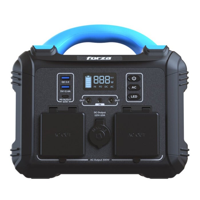 Estación de Energía Portátil Forza Titan FPP-T302-I 300W - 236.25Wh LiMnFePO4 - 2 AC + 6 DC - 220V vista principal